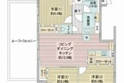 3LDK/専有面積:68.21㎡/バルコニー面積:7.59㎡/ルーフバルコニー面積:29.16㎡ 3LDK/専有面積:68.21㎡/バルコニー面積:7.59㎡/ルーフバルコニー面積:29.16㎡