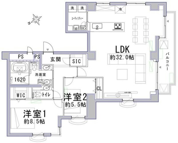 売主負担で2LDKと3LDKの間取り変更が 可能です。 売主負担で2LDKと3LDKの間取り変更が 可能です。