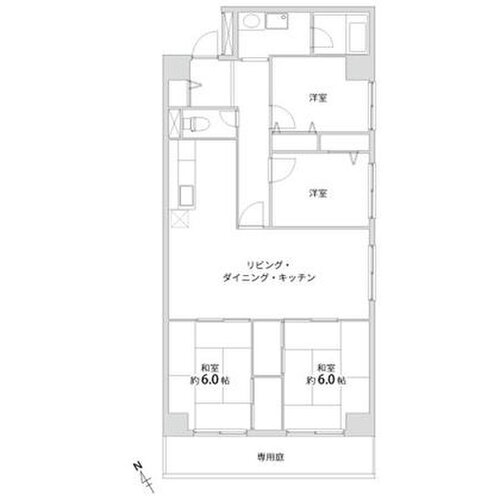 4LDK、81.27㎡※室内未確認のため、掲載図面と相違する可能性がございます。 4LDK、81.27㎡※室内未確認のため、掲載図面と相違する可能性がございます。