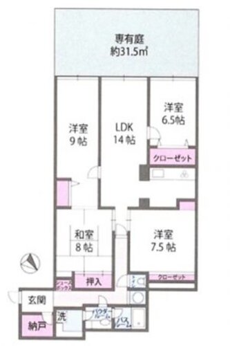 室内大規模リフォーム予定(4LDK→3LDK) 室内大規模リフォーム予定(4LDK→3LDK)