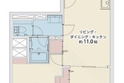 2LDK、専有面積52.64㎡、バルコニー面積8.42㎡、室内リノベーション実施
