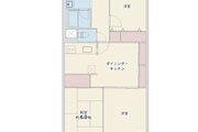 3DK、専有面積66平米、バルコニー8.40平米