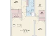 3LDK＋WIC＋パントリー、専有面積94.14㎡、バルコニー面積9.42㎡