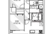 3LDK、専有面積70.48㎡、バルコニー面積11.16㎡、室内リノベーション実施