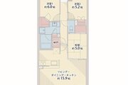 3LDK+納戸+W、専有面積72.60㎡、バルコニー面積11.45㎡、室内リノベーション実施