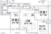 売主負担、無料で2LDKと3LDKの間取り変更が可能です。